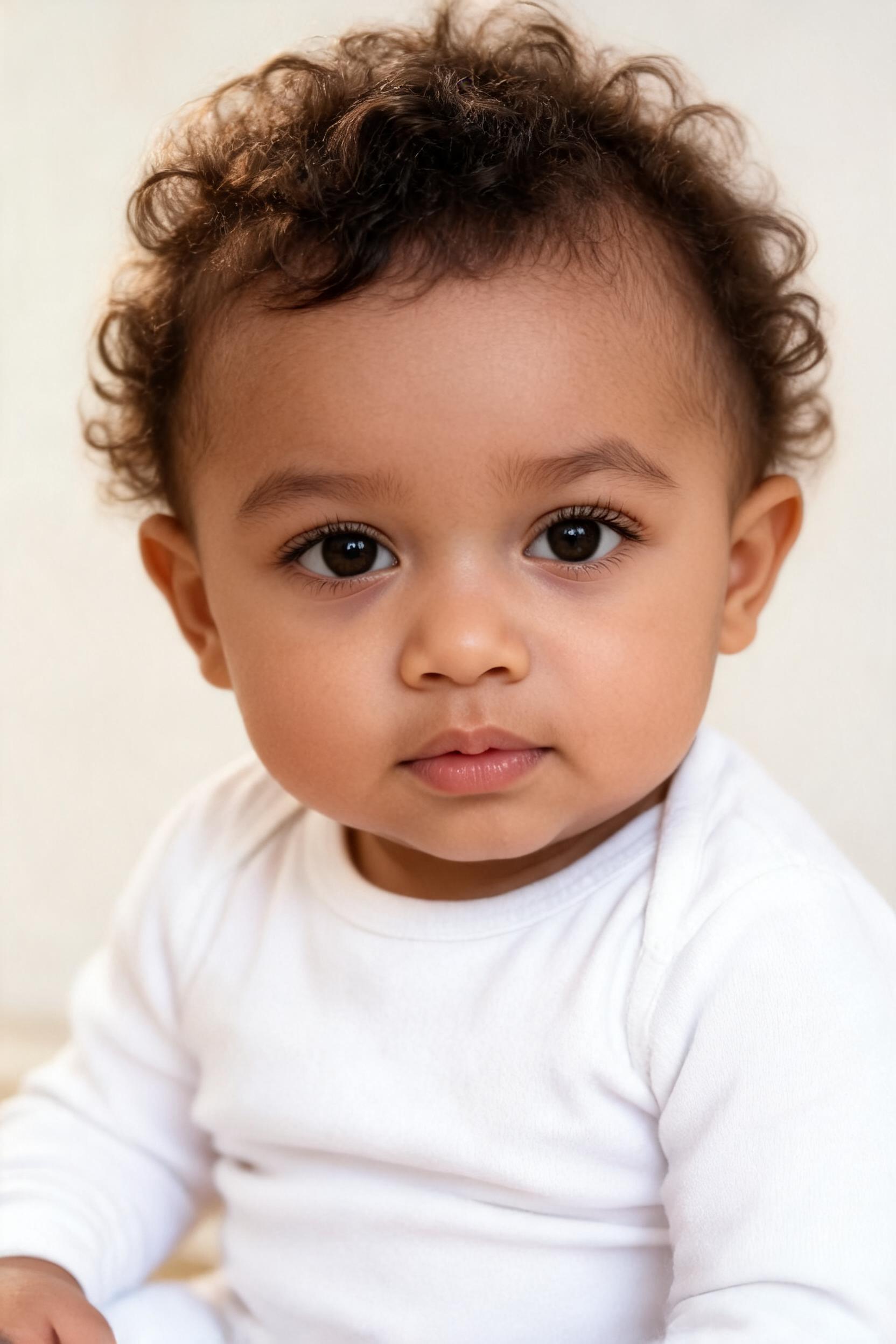 AI-generated future baby preview